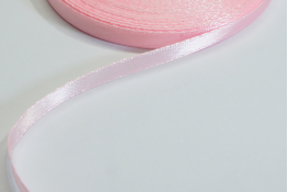  Стрічка атласна 06 мм ляссе  |4: рожев. |