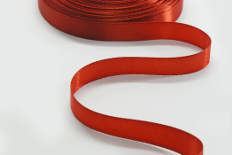  Стрічка атласна 12 мм  |5: червон. |