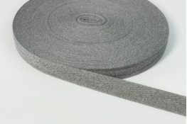  Стрiчка кiперна 25 мм  |1: сірий |