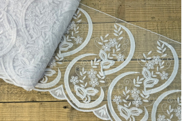  Мереживо 330 мм "Блюмарин"  |2: білий |