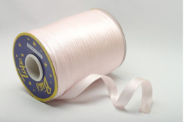  Бейка коса 16 мм підвернута атласна  |4: рожев.світл.. |