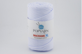  Пряжа-шнур POPYARN Macrame XL  |4: бузк.блід. 403|