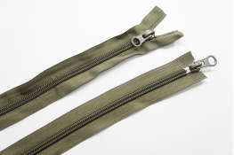  Застiбка-блискавка Т5   75 см 2 замка (МН)  |7: хакі |