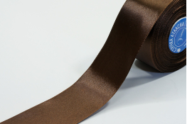  Стрічка атласна 52 мм  |6: коричн.темн. |