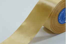  Стрічка атласна 52 мм  |6: беж.золот. |