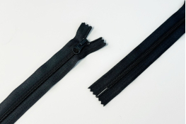  Застiбка-блискавка  Т5   18 см  (YKK)  |1: сірий темн. 015|