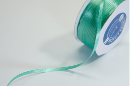  Стрічка атласна 03 мм лясе  |7: м`ятн. |