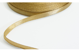  Стрічка атласна 06 мм ляссе  |6: беж. |