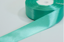  Стрічка атласна 24 мм  |7: м`ятн. |