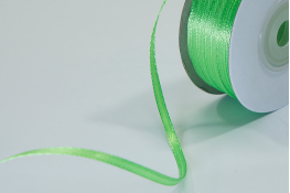  Стрічка атласна 03 мм лясе  |7: зелен.світл. |