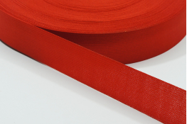  Тасьма облямівочна 32 мм в`язана  |5: червон. |