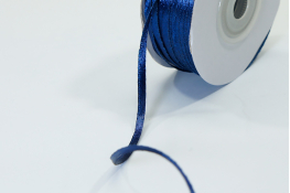  Стрічка атласна 03 мм лясе  |9: синій темн. |