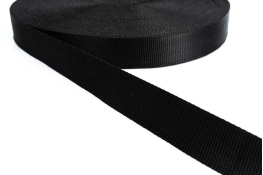  Стрічка ремінна 50 мм щільна  |1: чорн. |