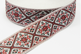  Тасьма  32 мм  |2: білий |