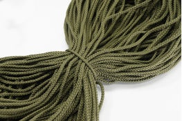  Шнур  4.0 мм для взуття (арт.1-35)  |7: хакі |