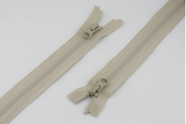  Блискавка  75 см 2 замка "трактор"  Т5 (YKK)  |2: молочн.крем. 572|