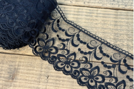  Мереживо 100 мм "Блюмарин"  |1: чорн. |