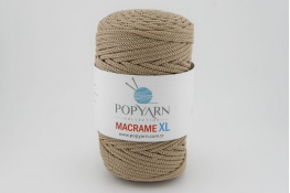  Пряжа-шнур POPYARN Macrame XL  |6: беж. 415|