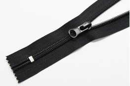  Застiбка-блискавка  Т5   18 см  (МН)  |1: чорн. |