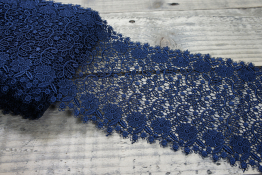  Мереживо 145 мм (гіпюр) арт.4G4188  |9: синій темн. |