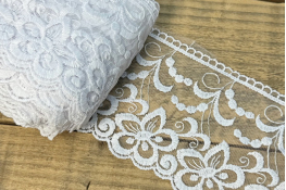  Мереживо 100 мм "Блюмарин"  |2: білий |