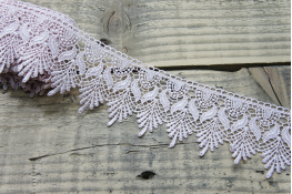  Мереживо  70 мм (гіпюр) арт.4G4230  |4: рожев. |