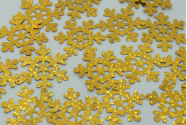  Пайєтки 40 мм "снiжинка"  |11: райдуга |