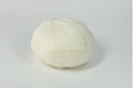  Пряжа "Mohair"  |2: біло-молочний |