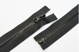  Блискавка 60 см 1 замок "трактор"  Т5 (МН)  |1: чорн. |