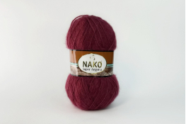  Пряжа "Super Angora" 100 гр / 395м  |5: малин.темн. 00456|