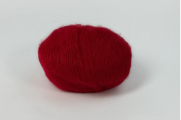  Пряжа "Mohair"  |5: червон. |