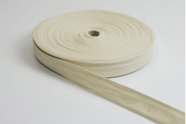  Стрічка кіперна 25 мм  |2: молочн. |