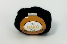  Пряжа "Peru" 100 гр / 130 м  |1: чорн. 00217|