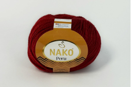  Пряжа "Peru" 100 гр / 130 м  |5: червон. 01175|