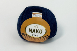  Пряжа "Peru" 100 гр / 130 м  |9: синій темн. 06194|