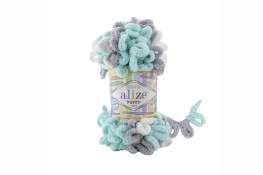  Пряжа "Puffy" 100гр / 009м