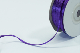  Стрічка атласна 03 мм лясе  |9: фіолет.яскр. |