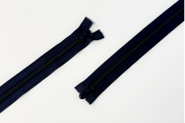  Застiбка-блискавка Т5   75 см 2 замка (YKK)  |9: синій темн. 058|