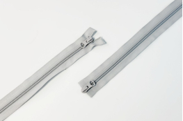  Застiбка-блискавка Т5   75 см 2 замка (YKK)  |1: сірий світл. 336|