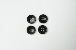  Гудзик 15 мм  |6: коричн.темн. |