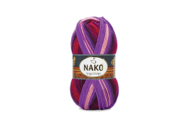  Пряжа NAKO Vega stripe