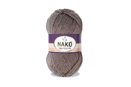  Пряжа "Super inci hit" 100гр / 180м  |6: какао сірий 01367|