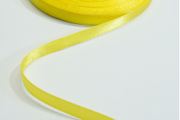  Стрічка атласна 06 мм ляссе  |3: жовт.яскр. |