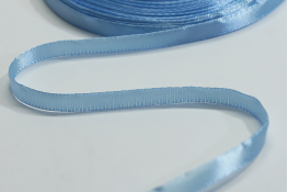  Стрічка атласна 06 мм ляссе  |8: блак. |