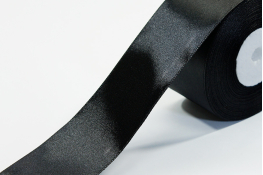  Стрічка атласна 52 мм  |1: чорн. |