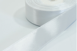  Стрічка атласна 24 мм  |2: білий |