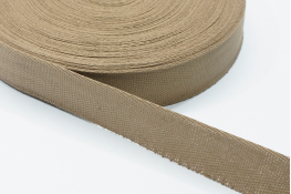  Стрічка кіперна 17 мм  |6: беж.золот. |