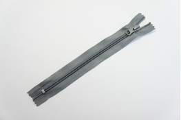  Застiбка-блискавка  Т5   20 см  (МН)  |1: сірий темн. |