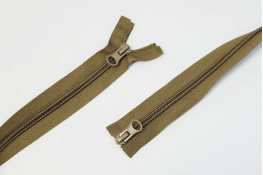  Застiбка-блискавка Т5   75 см 2 замка (МН)  |7: койот |