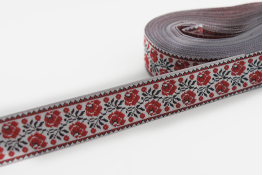  Тасьма  18 мм  |5: червон. |